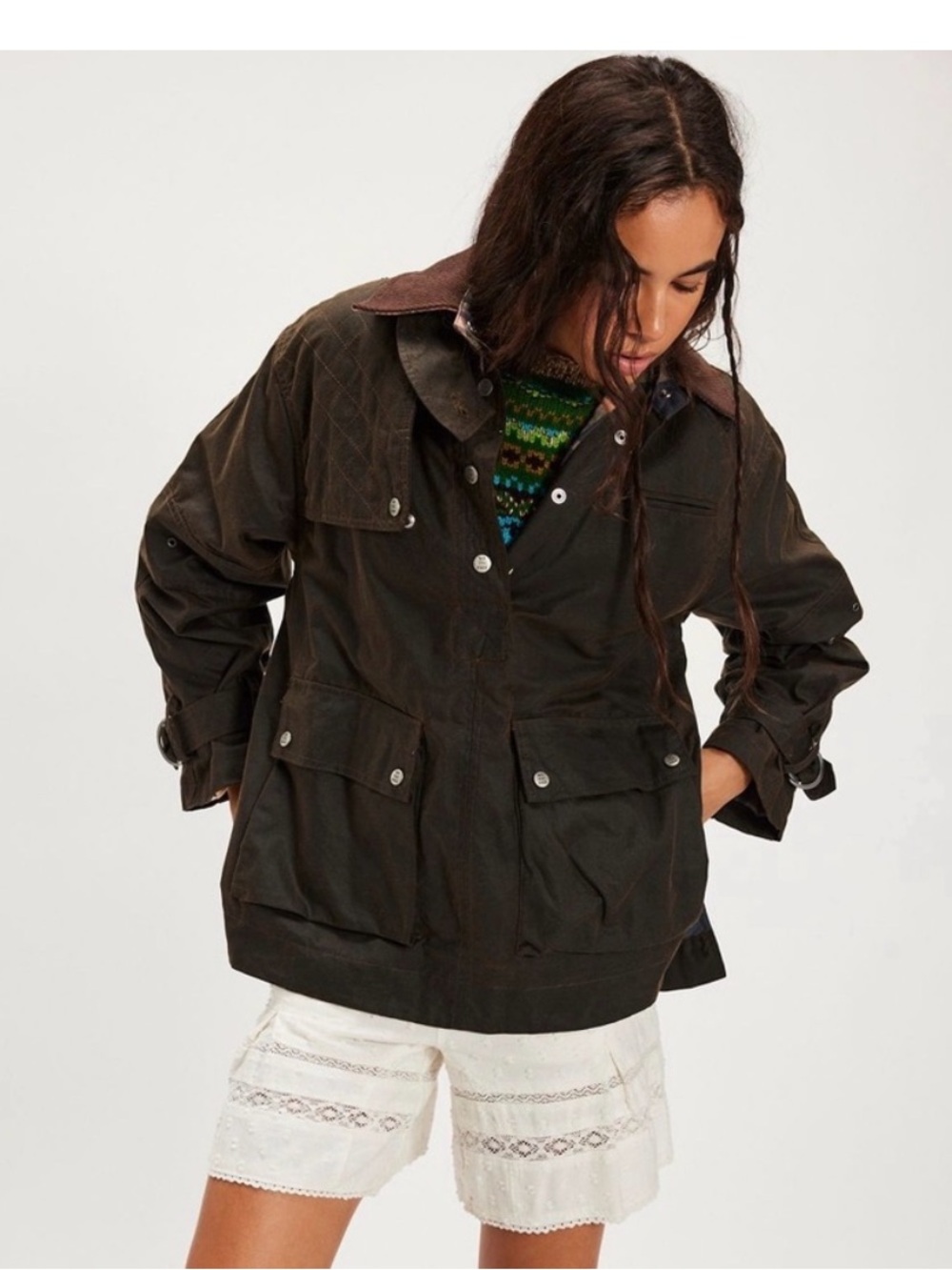 Women's we the free headliner wax pullover